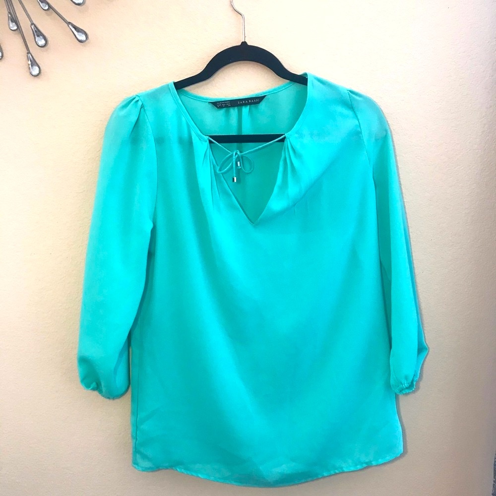 BEAUTIFUL ZARA LONG SLEEVE TOP MEDIUM